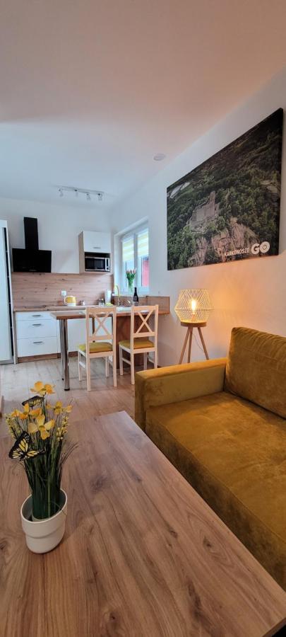 Kolorowe Cieplice - Apartamenty Z Widokiem Na Karkonosze เยเลเนียกูรา ภายนอก รูปภาพ